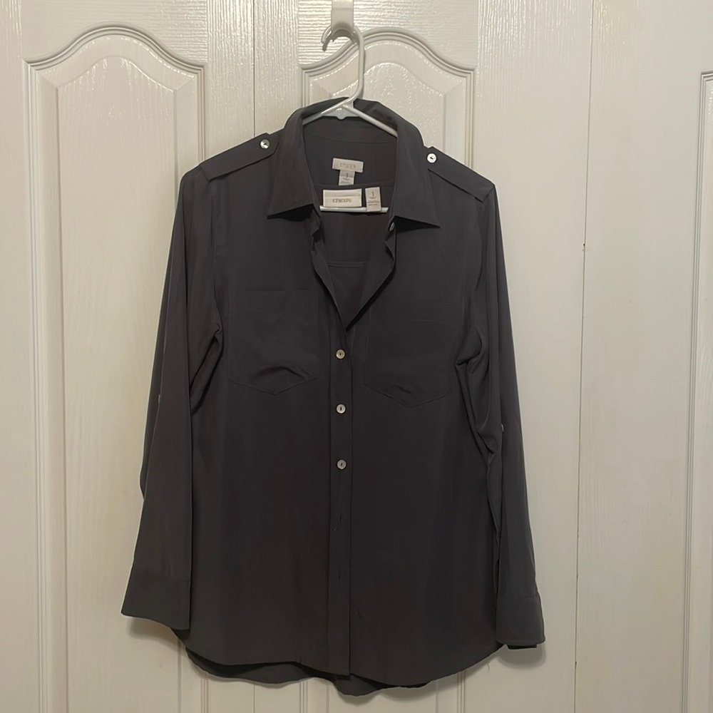 Chicos 2 piece blouse and shell